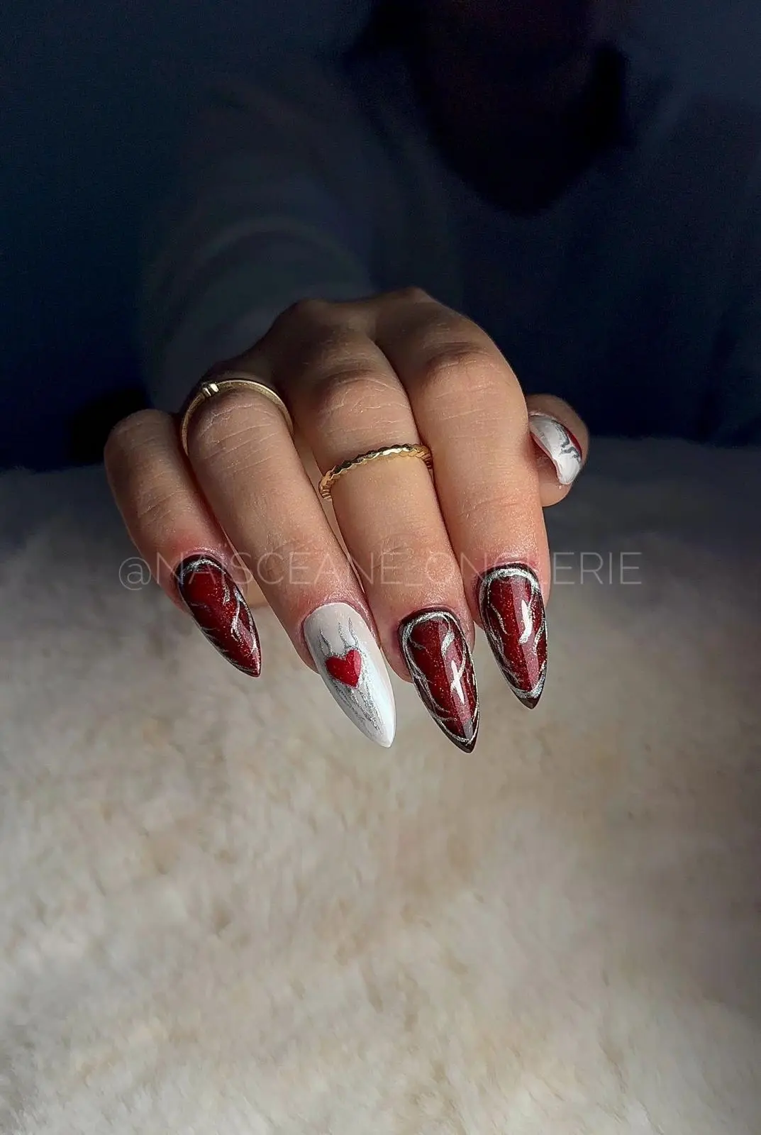 Pose gel XXL nail art – Naïsceane Onglerie Peyruis